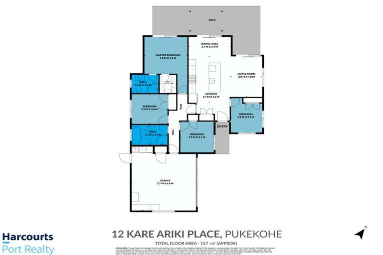 Photo of property in 12 Kare Ariki Place, Pukekohe, 2120