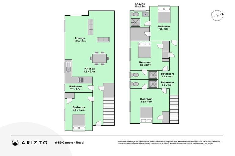 Photo of property in 89u6 Cameron Road, Hamilton East, Hamilton, 3216