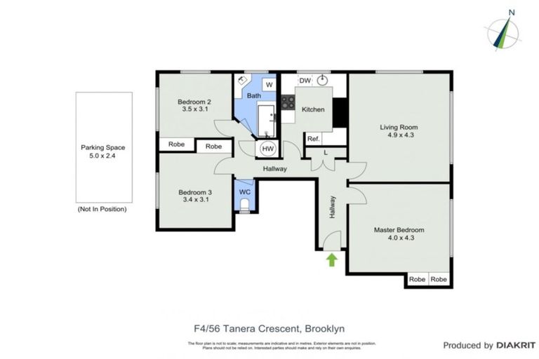 Photo of property in 56f4 Tanera Crescent, Brooklyn, Wellington, 6021