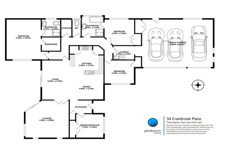 Photo of property in 34 Cranbrook Place, Rototuna North, Hamilton, 3210