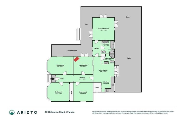 Photo of property in 43 Colombo Road, Waiuku, 2123