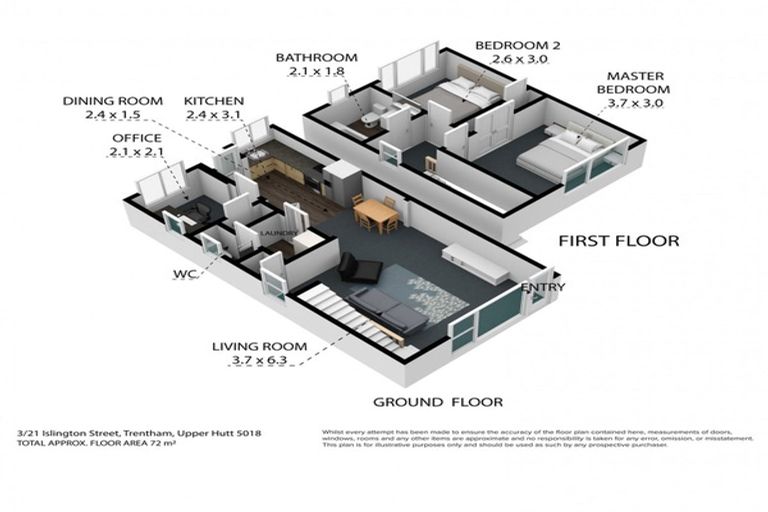 Photo of property in 3/21 Islington Street, Trentham, Upper Hutt, 5018
