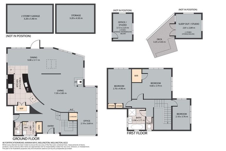 Photo of property in 46 Fortification Road, Karaka Bays, Wellington, 6022