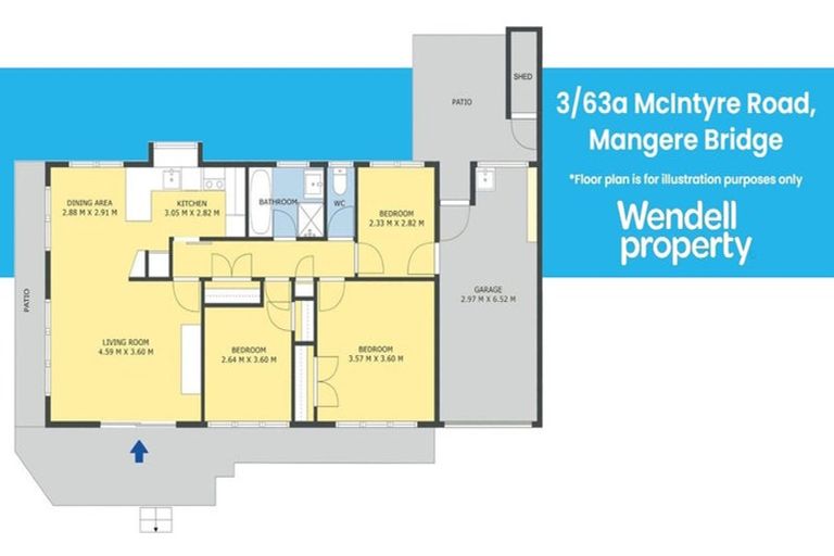 Photo of property in 1/63a Mcintyre Road, Mangere Bridge, Auckland, 2022