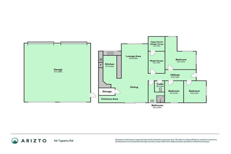 Photo of property in 56 Tapairu Road, Waipawa, 4275