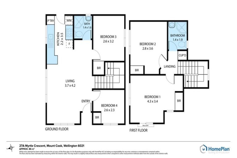 Photo of property in 27a Myrtle Crescent, Mount Cook, Wellington, 6021
