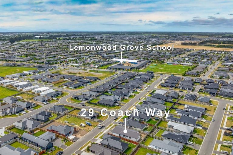 Photo of property in 29 Coach Way, Rolleston, 7614