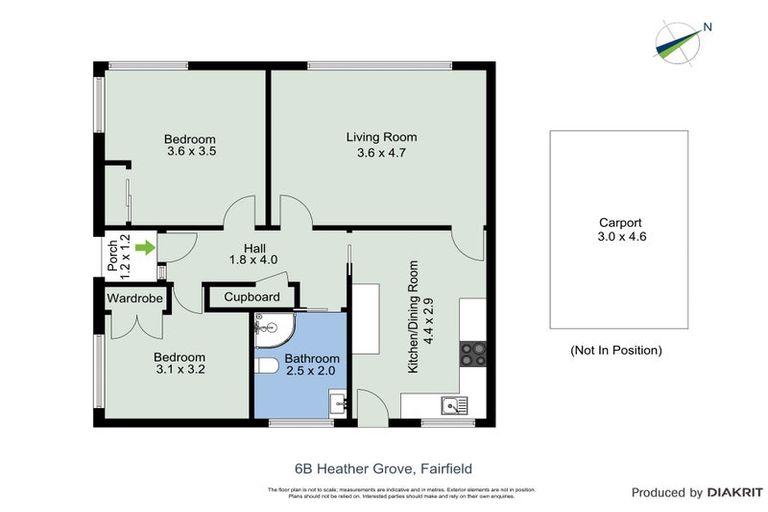 Photo of property in 6b Heather Grove, Fairfield, Lower Hutt, 5011