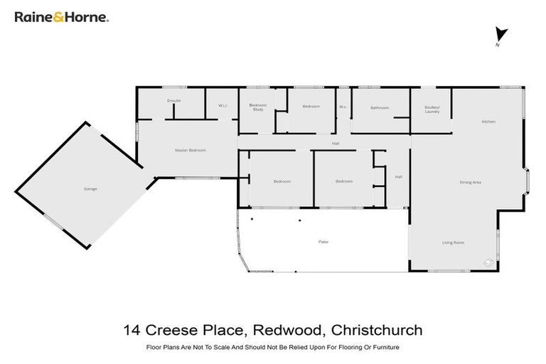 Photo of property in 14 Creese Place, Redwood, Christchurch, 8051