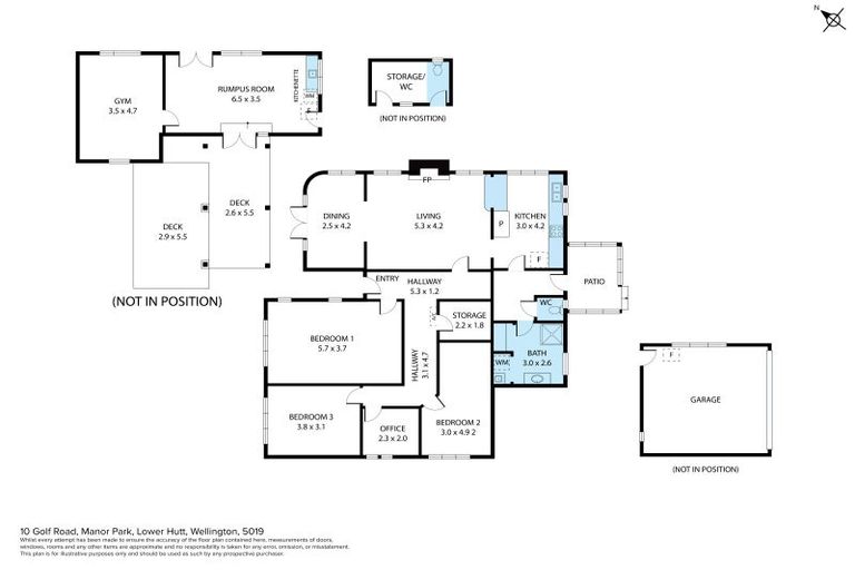 Photo of property in 10 Golf Road, Manor Park, Lower Hutt, 5019