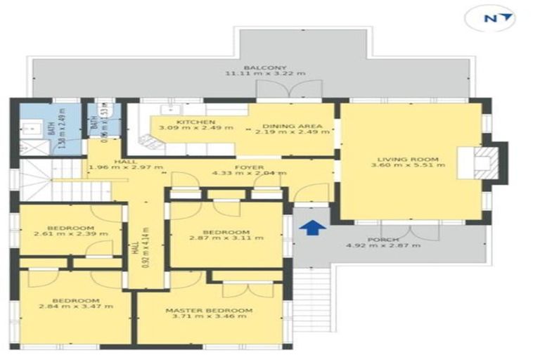 Photo of property in 1/34 Sunset Road, Unsworth Heights, Auckland, 0632