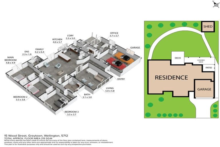Photo of property in 15 Wood Street, Greytown, 5712