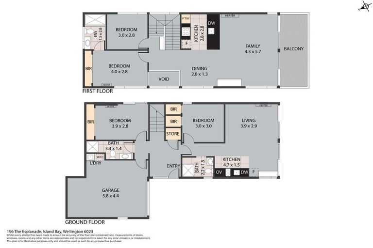 Photo of property in 196 The Esplanade, Island Bay, Wellington, 6023