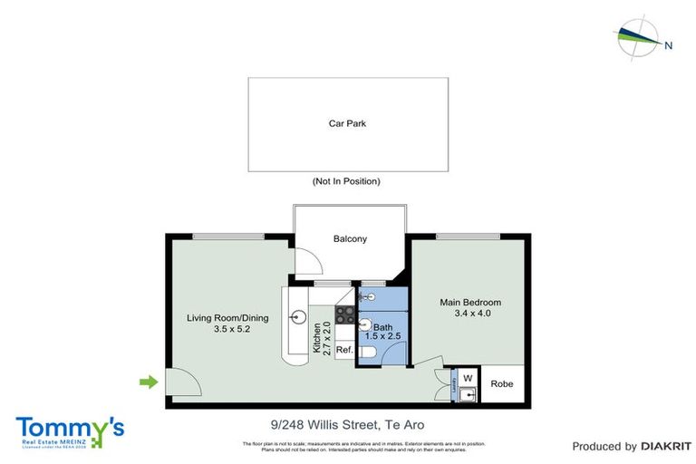 Photo of property in Anderson Apartments, 248u9 Willis Street, Te Aro, Wellington, 6011