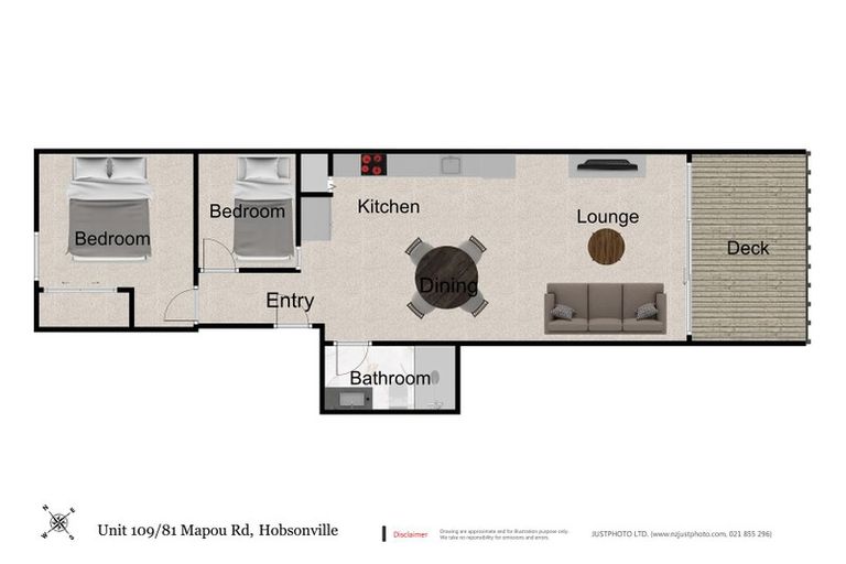 Photo of property in 109/81 Mapou Road, Hobsonville, Auckland, 0616