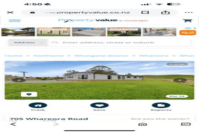 Photo of property in 705 Whareora Road, Whareora, Whangarei, 0175