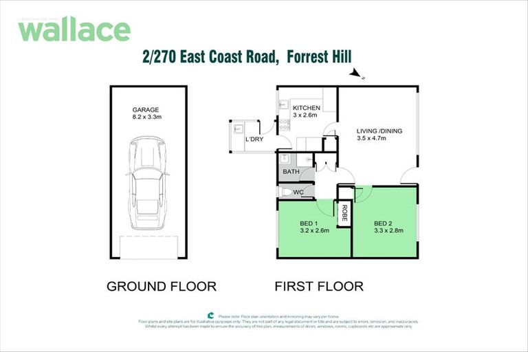 Photo of property in 2/270 East Coast Road, Forrest Hill, Auckland, 0620