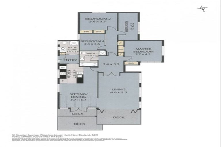 Photo of property in 12 Rossiter Avenue, Waterloo, Lower Hutt, 5011