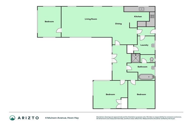 Photo of property in 4 Muirson Avenue, Hoon Hay, Christchurch, 8025