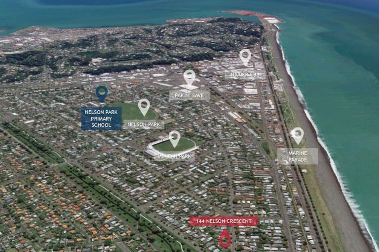 Photo of property in 144 Nelson Crescent, Napier South, Napier, 4110