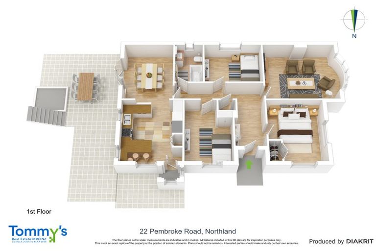 Photo of property in 22 Pembroke Road, Northland, Wellington, 6012