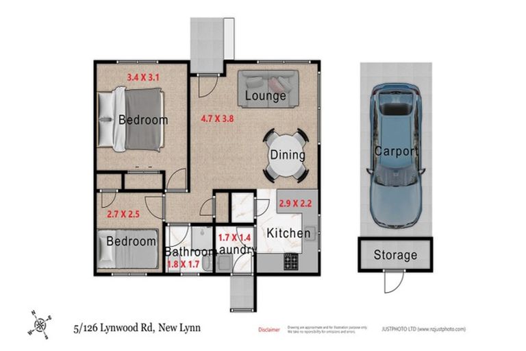 Photo of property in 5/126 Lynwood Road, New Lynn, Auckland, 0600