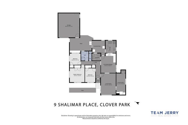 Photo of property in 9 Shalimar Place, Clover Park, Auckland, 2019