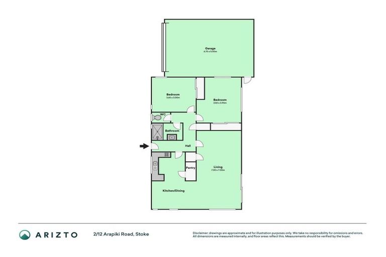 Photo of property in 2/12 Arapiki Road, Stoke, Nelson, 7011