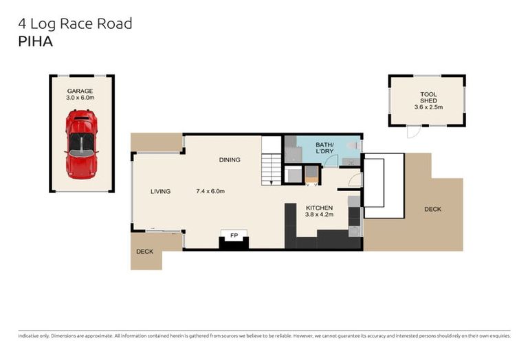 Photo of property in 4 Log Race Road, Piha, New Lynn, 0772