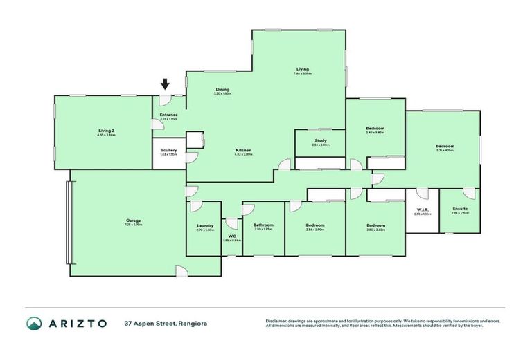 Photo of property in 37 Aspen Street, Rangiora, 7400