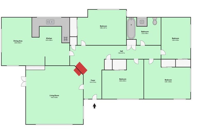Photo of property in 57 Brandon Street, Alexandra, 9320