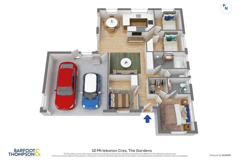Photo of property in 12 Mt Lebanon Crescent, The Gardens, Auckland, 2105