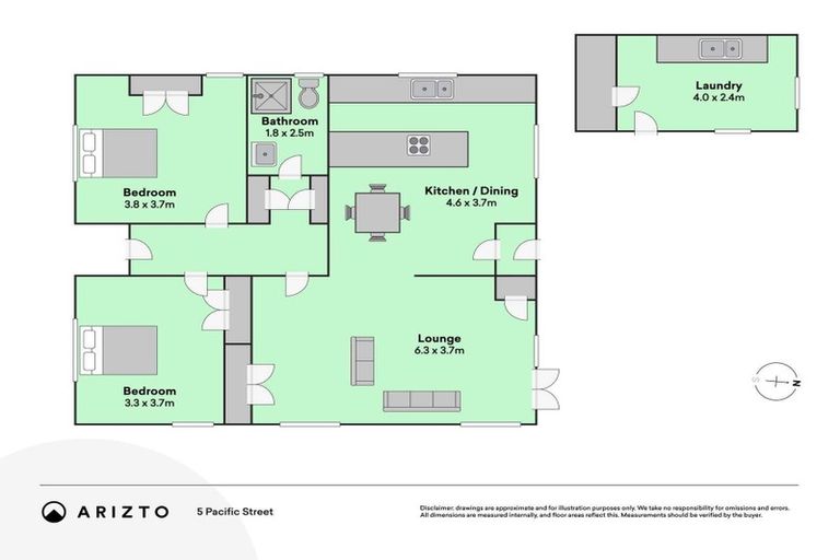 Photo of property in 5 Pacific Street, Waiuku, 2123