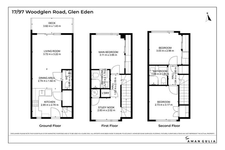 Photo of property in 3 Don Oliver Lane, Glen Eden, 0602