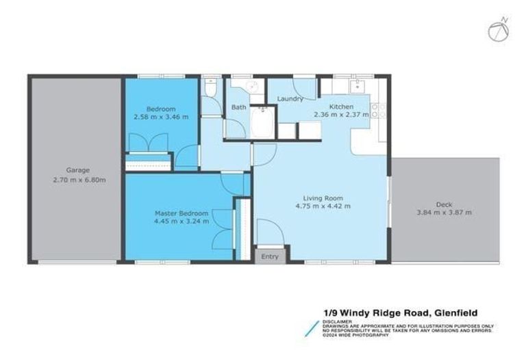 Photo of property in 1/9 Windy Ridge Road, Glenfield, Auckland, 0629