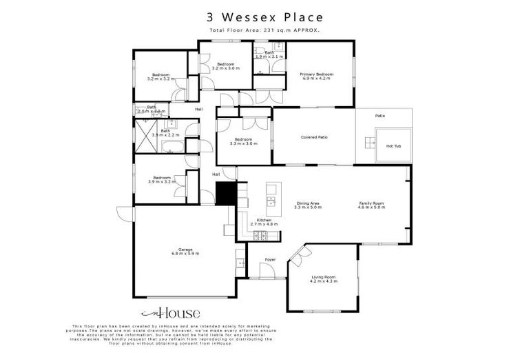 Photo of property in 3 Wessex Place, Rototuna North, Hamilton, 3210