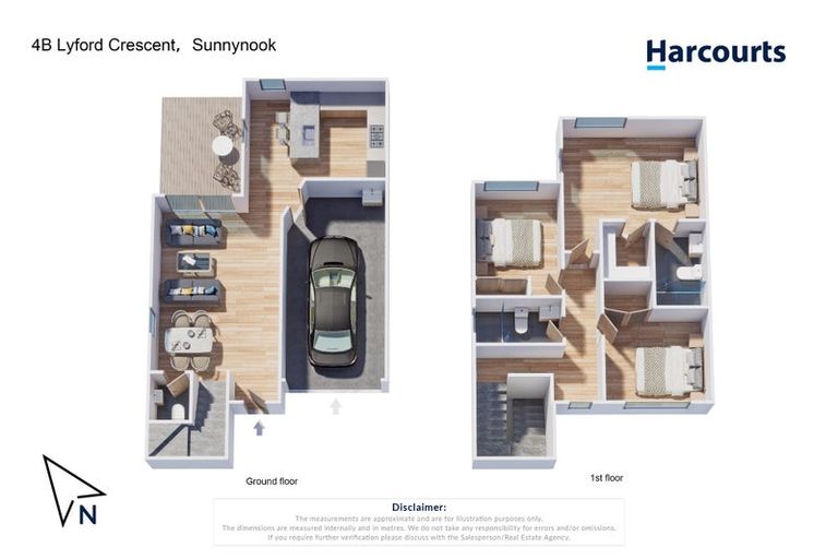 Photo of property in 4c Lyford Crescent, Sunnynook, Auckland, 0620