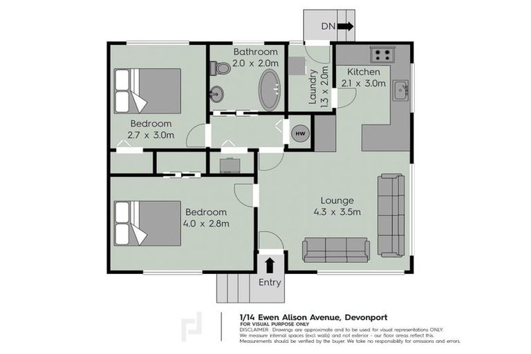 Photo of property in 1/14 Ewen Alison Avenue, Devonport, Auckland, 0624