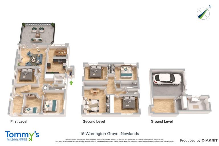 Photo of property in 15 Warrington Grove, Newlands, Wellington, 6037