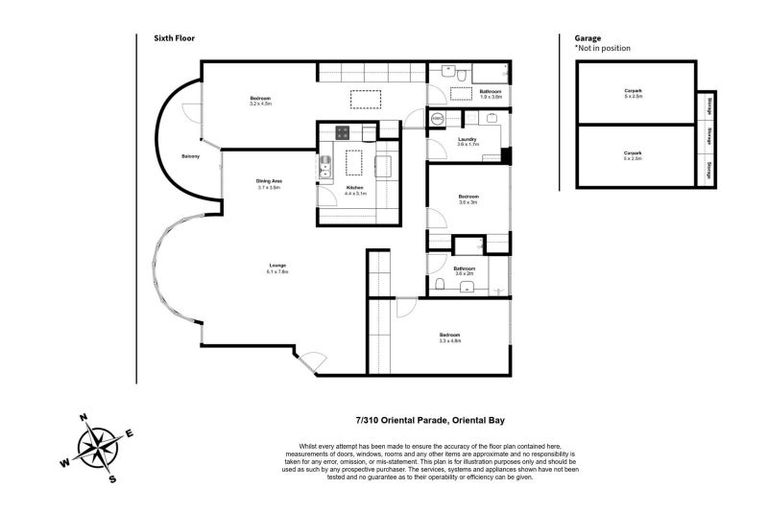 Photo of property in 7/308 Oriental Parade, Oriental Bay, Wellington, 6011