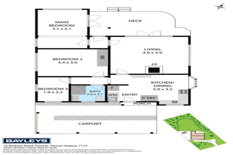 Photo of property in 16 Baldwin Road, Tasman, Upper Moutere, 7173