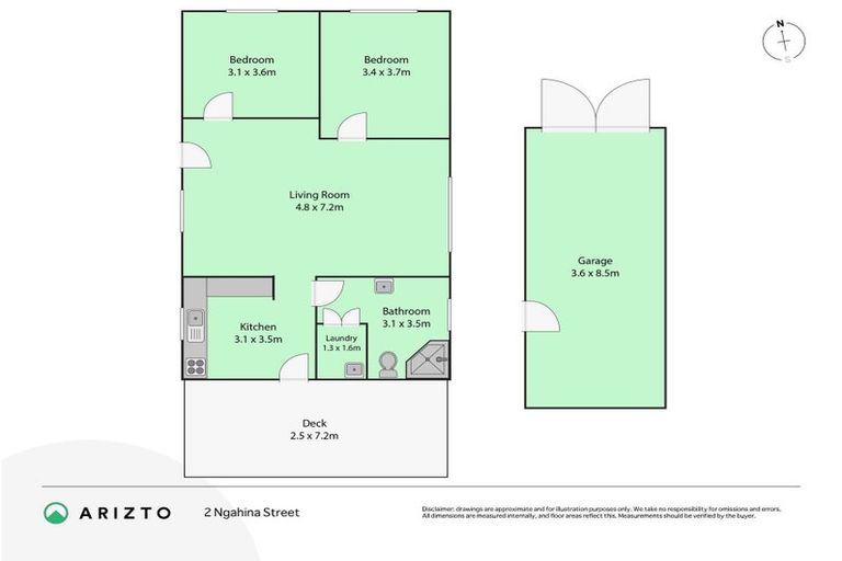 Photo of property in 2 Ngahina Street, Marton, 4710