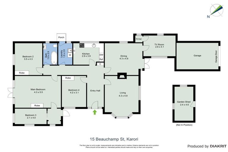 Photo of property in 15 Beauchamp Street, Karori, Wellington, 6012