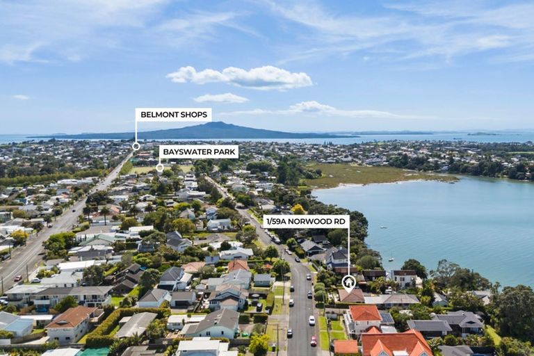 Photo of property in 59a/1 Norwood Road, Bayswater, Auckland, 0622