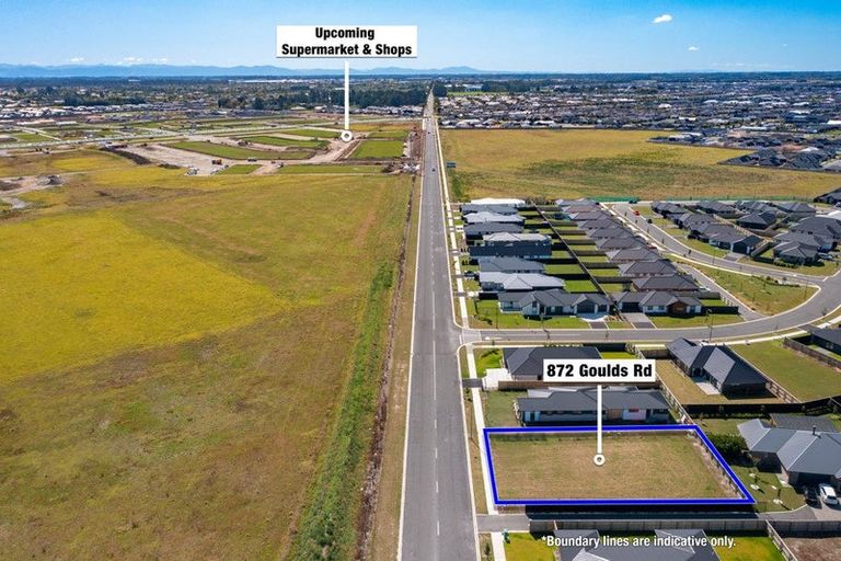 Photo of property in 872 Goulds Road, Rolleston, 7614