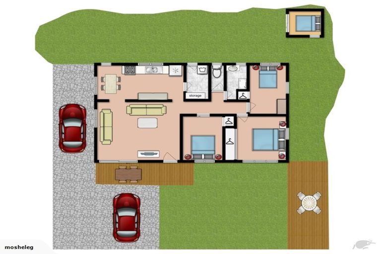 Photo of property in 24 Glenfinn Place, Massey, Auckland, 0614