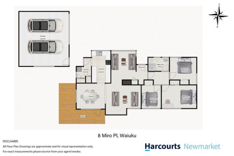 Photo of property in 8 Miro Place, Waiuku, 2123