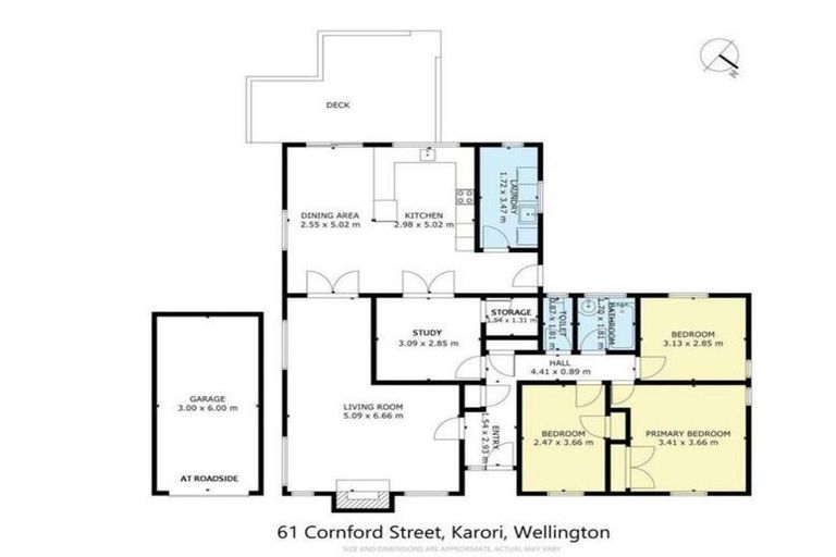 Photo of property in 61 Cornford Street, Karori, Wellington, 6012