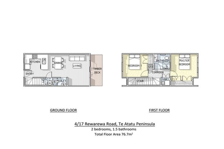 Photo of property in 4/17 Rewarewa Road, Te Atatu Peninsula, Auckland, 0610