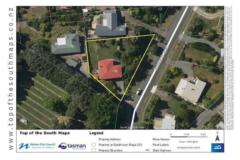 Photo of property in 22 Brooklands Road, Atawhai, Nelson, 7010